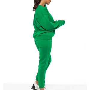 Conjunto de chándal unisex con capucha, chándal de mujer con logotipo personalizado de la mejor calidad, técnica estampada para correr de invierno de talla grande - Product Image 2