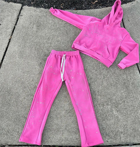 Survêtements à capuche surdimensionnés en coton éponge 100% lavés à l'acide de qualité personnalisée, réversibles, écologiques et respirants - Product Image 1