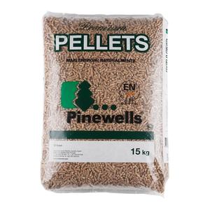 Pastilles de bois approuvée BSL à bas prix, EN sacs de 15kg EN Plus A1class A1 EN bois de pin de 6mm, bâton de cuisson EN forme d'origine - Product Image 1