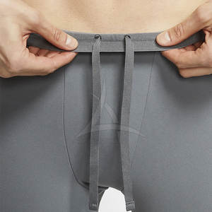 Pantalones Cortos de Compresión Casuales para Hombre con Logotipo Personalizado, de Alta Calidad, Secado Rápido, Spandex/Poliéster, Moda Verano 2025 - Product Image 4