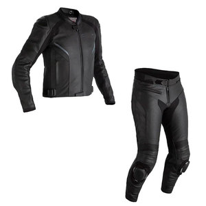 Combinaison de moto en cuir imprimé respirante en deux pièces, ajoute de la puissance et de la sécurité à votre équipement - Product Image 5