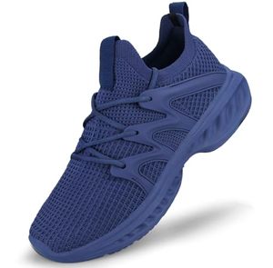 <span class=keywords><strong>Scarpe</strong></span> da ginnastica da donna Pujcs antiscivolo, traspiranti in tela, leggere per camminata, blu, taglia 11 - Product Image 1