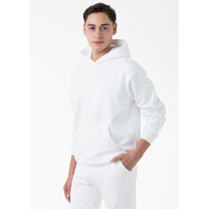 14oz. Sweat-shirt à capuche en molleton lourd vente en gros de blanks à capuche 14oz sweat à capuche en mélange lourd - Product Image 5