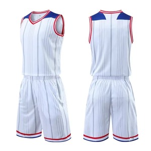 Uniforme de basket-ball pour hommes Maillots et shorts de basket-ball sur mesure Vêtements de sport 100% Polyester Adultes imprimés - Product Image 2