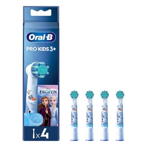 Têtes de rechange pour brosse à dents électrique Oral-B PRO KIDS Frozen White, lot de 4 - Product Image 3