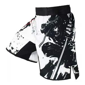 Trending Custom Made Fight Grappling Shorts <b>Make</b> <b>Your</b> <b>Own</b> Mma Shorts High Quality Custom Sublimation Wholesale Men Mma Short OEM - Product Image 2