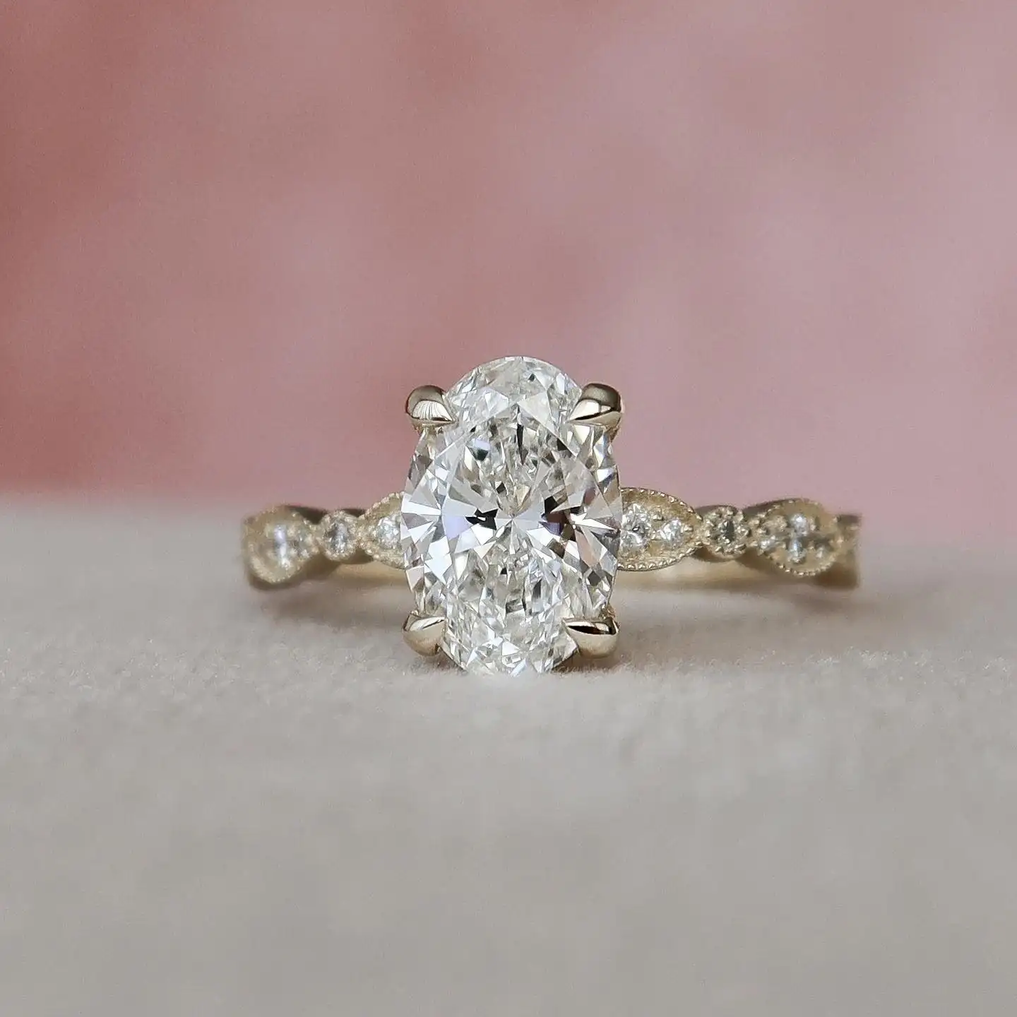 Moda al por mayor mujeres hombres joyería 2crt 3crt VVS def fabricante personalizado eternidad último diseño facturación Moissanite anillo de diamantes