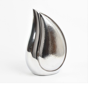 Urnas decorativas en forma de lágrima modernas y brillantes, urnas de cremación funeraria para cenizas humanas, exhibición de cenizas para adultos en casa - Product Image 5