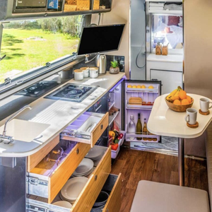 Caravane de voyage tout-terrain de luxe miniature Kimberley Kruiser 4x4, remorque de camping pour expéditions, véhicule de loisirs pour aventures autonomes en terre inconnue - Product Image 5