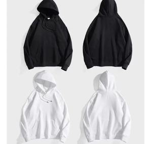 Vente en gros de sweat à capuche pour homme personnalisé pull épais et respirant brodé en 3D personnalisable streetwear Hip Hop de luxe surdimensionné - Product Image 4