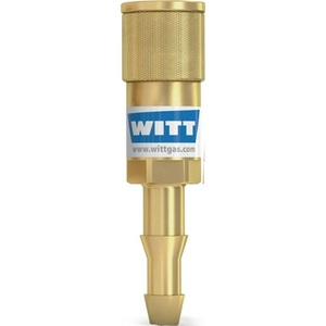 Accesorios para Barbacoa, Acoplamiento de Manguera de Gas para Combustible SK 100-1 SK 100-2, Cuerpo de 9 mm, WITT - Product Image 1