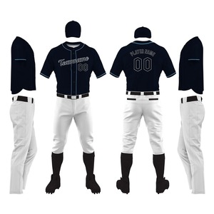 Fabricant de matériel OEM ODM haute qualité, poids léger 2025, meilleure conception, vêtements de sport à séchage rapide, uniforme de baseball - Product Image 1