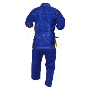 Uniforme de Jiu-Jitsu avancé 100% coton, léger, respirant, coupe confortable, tissu résistant, parfait pour l'entraînement aux arts martiaux - Product Image 5