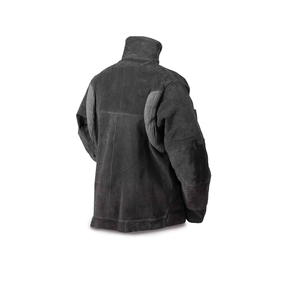 Chaqueta de cuero de seguridad industrial resistente para hombre para soldar Chaqueta de soldadura de cuero de calidad superior - Product Image 6
