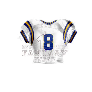 FANTASY WEAR 2026 Uniforme de football américain personnalisé, uniforme sublimé avec fonction respirante, avec design et logo personnalisés - Product Image 5