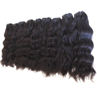Magnifiques mèches de cheveux humains du Vietnam, qualité supérieure, super double drawn, vierges, bruts, non traités, en vrac, meilleure fusion, 100g