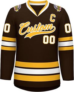 เครื่องแบบฮ็อกกี้น้ำแข็งระเหิดสำหรับผู้ชายและเยาวชนผู้ผลิตชุดทีม OEM ODM | ดีไซน์และสีที่กำหนดเองได้ - Product Image 2