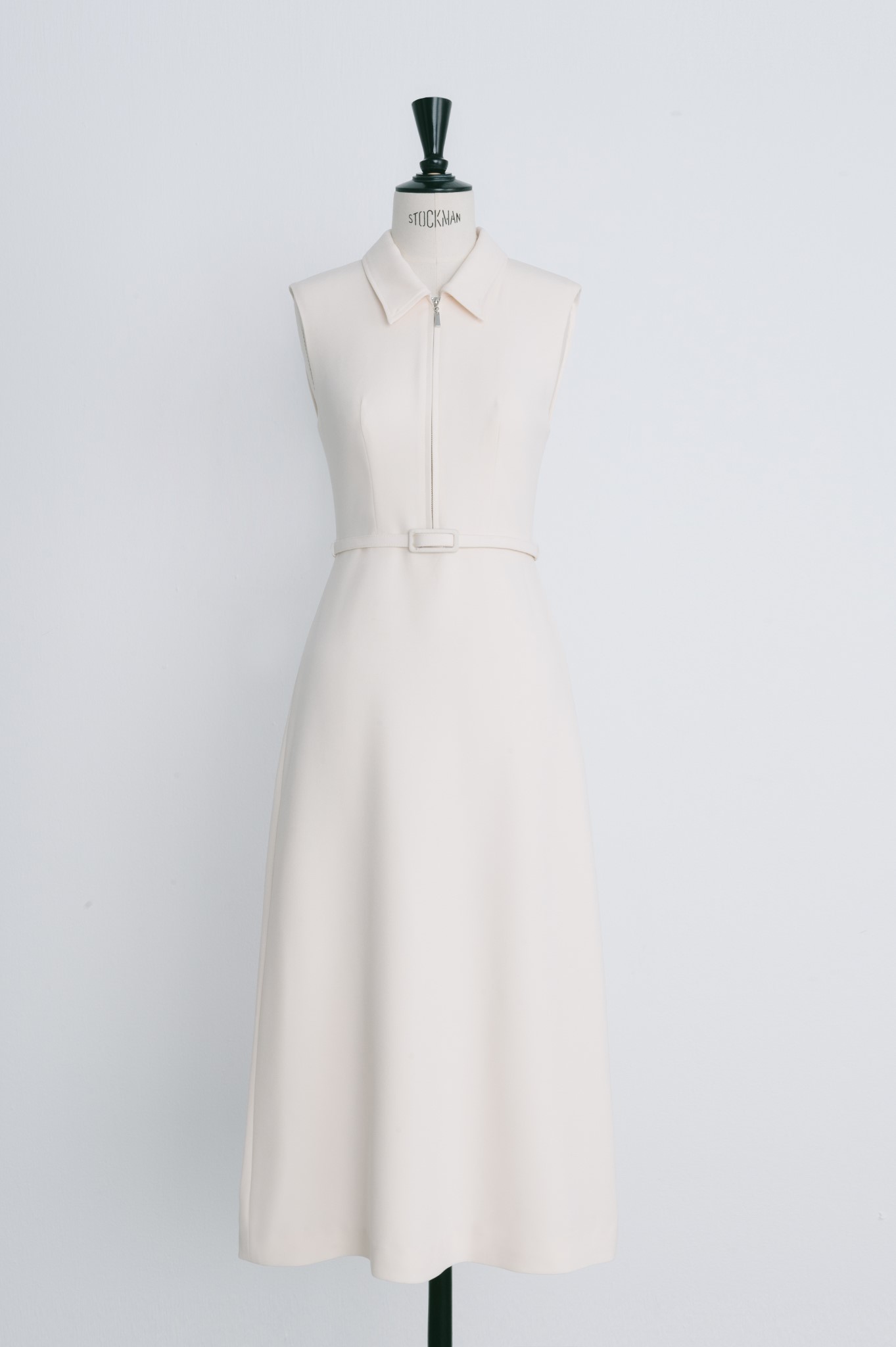 strapless open back dress Self-Portrait - White Racer Back Viscose Knit Maxi Dress main image 0