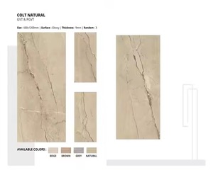 Hot New Concept Italy Grey Azulejos de porcelana pulida 60x120cm para azulejos de suelo y pared - Product Image 4