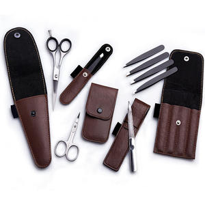 Ciseaux de coupe de cheveux de qualité chirurgicale finition Dall lame tranchante droite ciseaux de coupe de cheveux de bébé en acier allemand avec pochette - Product Image 3