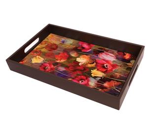 Plateau de service en bois émaillé de haute qualité pour la cuisine, la table à manger, la présentation des aliments - Product Image 2