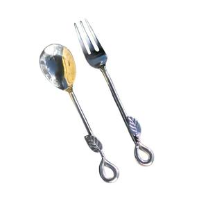 ชุดเครื่องใช้บนโต๊ะอาหารขัดเงาทำจากสเตนเลสสตีลเป็นมิตรต่อสิ่งแวดล้อมมีดและส้อมมีดมีดดีไซน์เนอร์ - Product Image 1