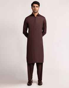 ชุดผ้าฝ้าย2ชิ้นสำหรับผู้ชายผ้าคอตตอนสำหรับใส่ไปงานปาร์ตี้ - Product Image 4