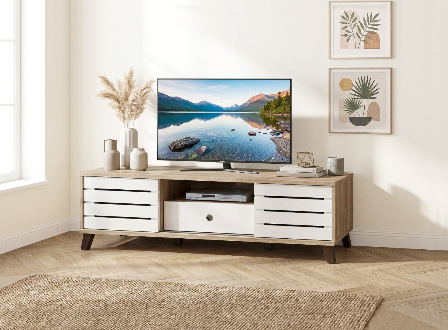 Light Somana Oak + White