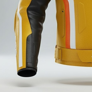 Fabricant professionnel de vestes en cuir de course de moto, haute qualité et prix bas, veste de moto pour hommes - Product Image 4
