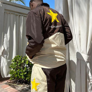 Short de sport en nylon et polyester et spandex de haute qualité conception de pulvérisation arc-en-ciel logo personnalisé boutons latéraux coupe-vent décontracté coton solide - Product Image 3