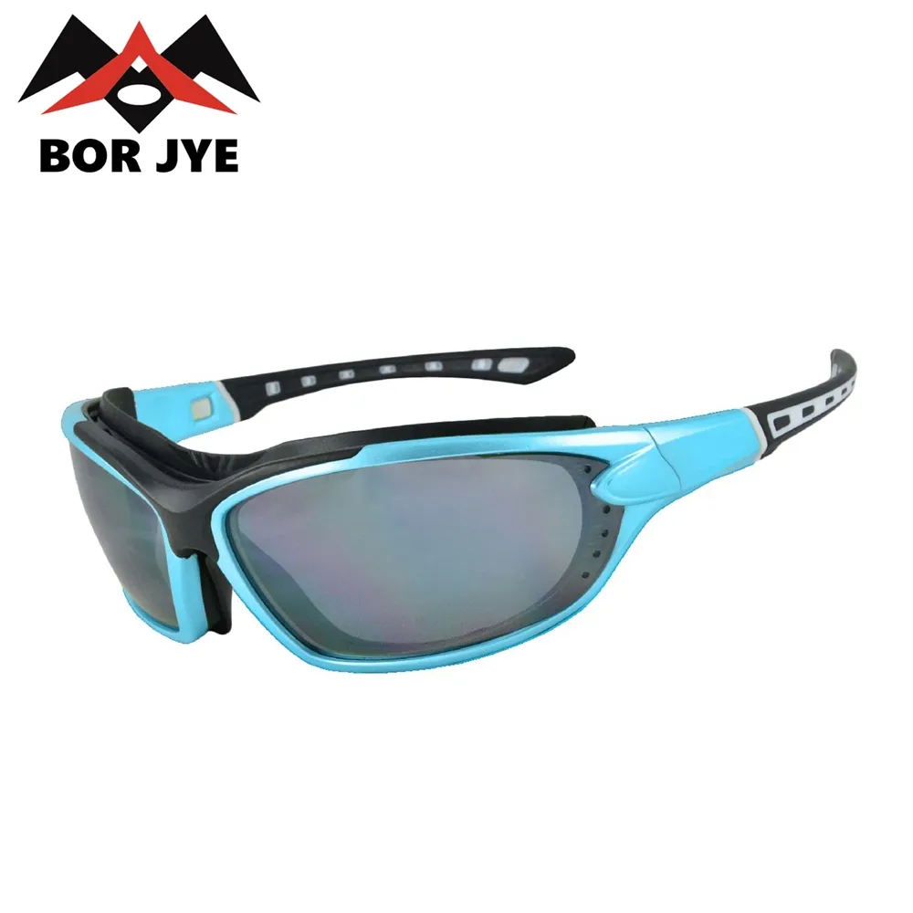 Borjye-gafas de sol deportivas J118B, con brazo reemplazable, anti-uv, tr90