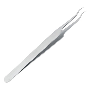 Pinzas para extensión de pestañas de diseño personalizado, punta puntiaguda, acero inoxidable alemán, pinzas para pestañas postizas para belleza - Product Image 2