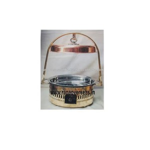 Fournitures de restaurant en métal laiton pour hôtel chauffe-plats chauffe-plats chauffe-plats commerciaux chauffe-plats - Product Image 5