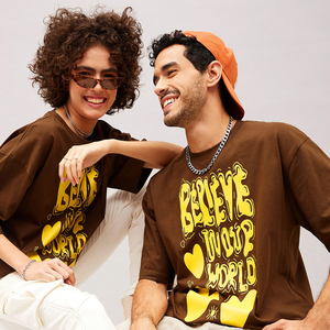 T-shirts unisexes vintage en tissu jersey peigné en coton teinté uni 200GSM Plus Size Blank Bangladesh Factory Tees - Product Image 4