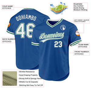 Offre Spéciale Maillots de baseball à manches courtes personnalisés pour hommes Impression numérique personnalisée Logo & Name V-Neck Pullover Uniformes Vente en gros - Product Image 2