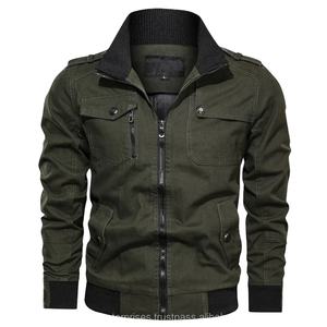 Automne hommes mode fermeture éclair Slim Fit printemps vêtements mode Bomber veste hommes Jaqueta Masculina décontracté solide à capuche vestes - Product Image 1