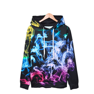 เสื้อฮู้ดพิมพ์ลายทอผ้าทรงหลวมสำหรับผู้ชาย สวมใส่สบาย ดีไซน์ทันสมัย ผ้าเนื้อนุ่ม ทนทาน สไตล์ลำลอง สตรีทแวร์ แฟชั่นทันสมัย - Product Image 1