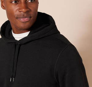 เสื้อฮู้ดผู้ชายสีพื้นขายส่ง พร้อมโลโก้สั่งทำ ผ้าฝ้าย 100% ระบายอากาศได้ดี เป็นมิตรกับสิ่งแวดล้อม สำหรับฤดูหนาว-ราคาถูก - Product Image 6