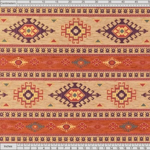 Tela de Tapicería Kilim Bohemio/Boho, Tapicería Tribal, Estilo Suroeste, Turco, Navajo, Marroquí, Étnico, Tela para Alfombras, Textil para el Hogar - Product Image 2