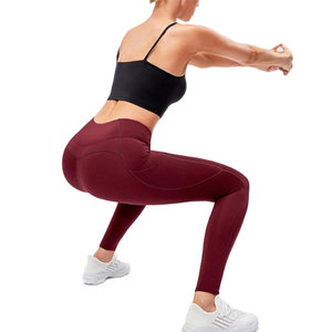 Mallas de mujer con estampado sublimado personalizado, mallas de mujer de tela de algodón 100% de alta calidad de longitud completa - Product Image 4