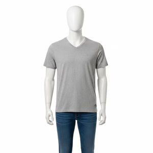 T-shirts en coton respirant à col rond, tissu 100% coton, doux, confortable, coupe ajustée, impression sérigraphique, vêtements décontractés, impression personnalisée - Product Image 2