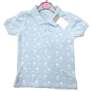 Nouveau modèle de polo imprimé pour garçons T-shirt décontracté à manches courtes et col Vente en gros Bon marché Haut pour enfants fabriqué au Bangladesh - Product Image 1