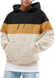 Sudaderas Casuales de Invierno para Hombre, Color Sólido, Corte Regular, 100% Algodón, Ecológicas, de Secado Rápido y Transpirables - Product Image 2