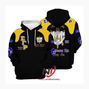 เสื้อสวมหัวปักลายดอกไม้ผ้าฟลีซโพลีเอสเตอร์/ คอตตอนพิมพ์ลายตามสั่งเหมาะสำหรับฤดูหนาวแบบกรีก - Product Image 1