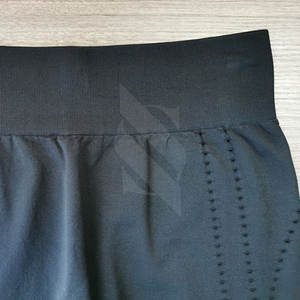 Concevez votre propre legging de fitness respirant taille moyenne avec des leggings pour femmes en coton/fibre de bambou à bas prix - Product Image 3