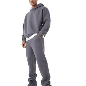 Nouveau survêtement en coton lourd pour hommes avec fermeture éclair survêtement OEM 100% coton survêtement pour hommes - Product Image 1