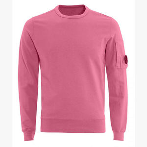Chemise unie surdimensionnée à col rond personnalisée de haute qualité pour hommes sweat-shirt à manches longues pull-over sweat-shirt de qualité supérieure - Product Image 4