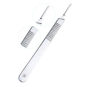Scalpels médicaux réutilisables, manche CE PK, instruments de chirurgie avec échelle # 4, Manuel - Product Image 6