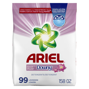 Detergente en Polvo Ariel con un Toque de Frescura Downy, 158 oz, 99 Lavados - Product Image 3