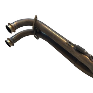 Système d'échappement complet Akrapovic M-HCR014 pour Yamaha <span class=keywords><strong>TMAX</strong></span> 500 & 530, adaptateur 51 mm, nouveau tuyau de silencieux en carbone - Product Image 3